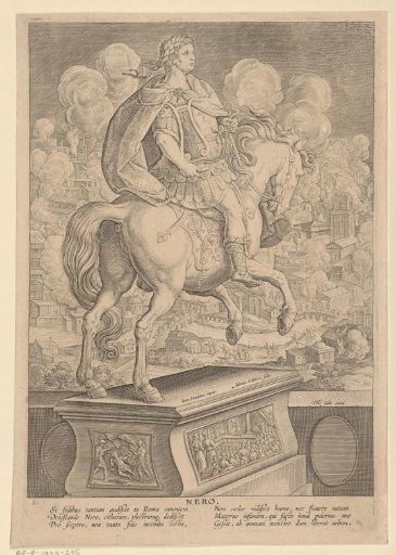 Equestrian portrait of Nero, Emperor of the Roman Empire