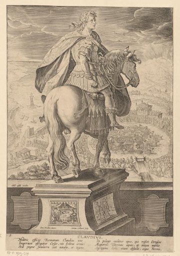 Equestrian statue of Claudius I, Emperor of the Roman Empire