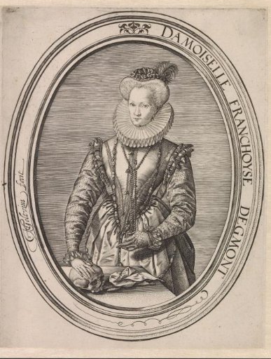 Portrait of Françoise van Egmond