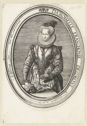 Portrait of Françoise van Egmond