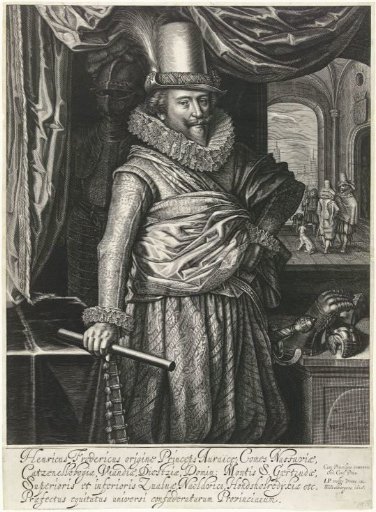 Portrait of Frederik Hendrik, prince of Orange-Nassau
