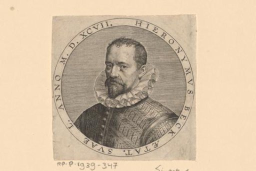 Portrait of Hieronymus Beck