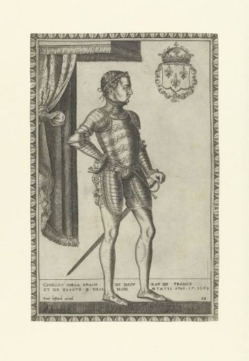 Portrait of King Charles IX of France
