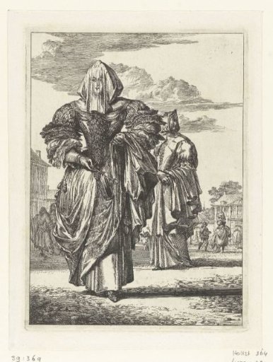 Figures à la Mode, no. 2: Veiled Lady