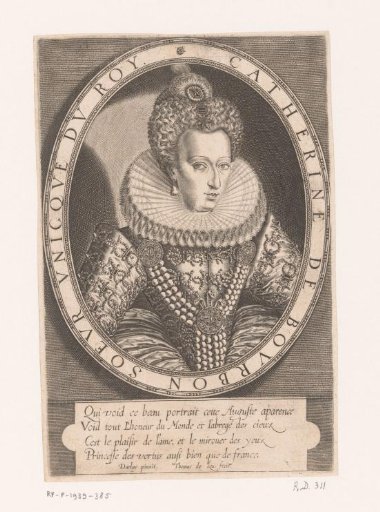 Portrait of Catherine de Bourbon
