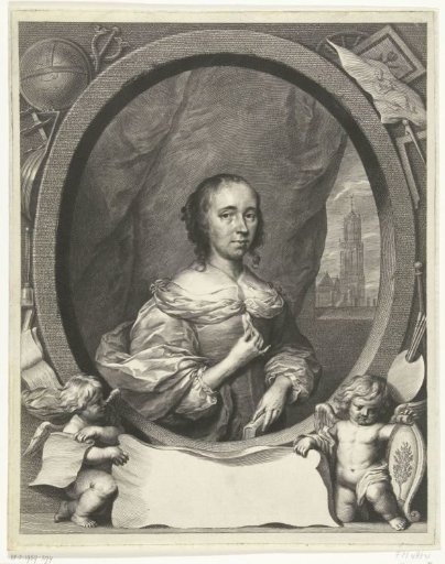 Portrait of Anna Maria van Schurman