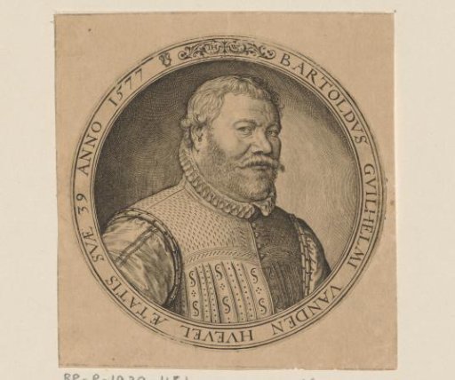 Portrait of Berthold Willem van den Heuvel, at the age of 39