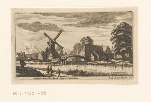 View of the Morebleek Outside Amsterdam