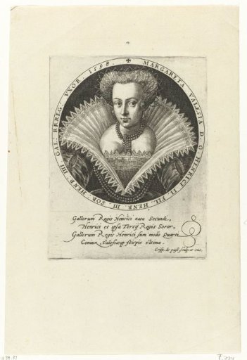 Portrait of Margaret of Valois
