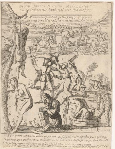 Disastrous consequences of the stock market speculation, 1720