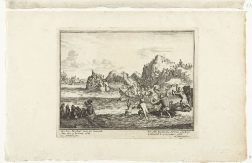 William III lands on the English coast, 1688