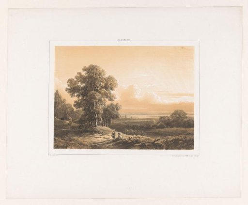 Landscape with two figures