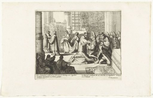 William III is anointed as King of England, 1689