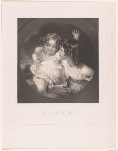 Nature, Portrait of Emily and Laura Ann Calmady