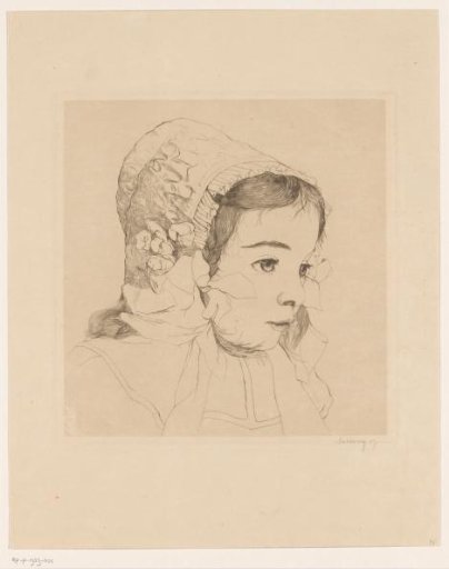Portrait of an unknown girl