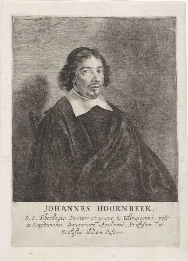 Portrait of Johannes Hoornbeeck