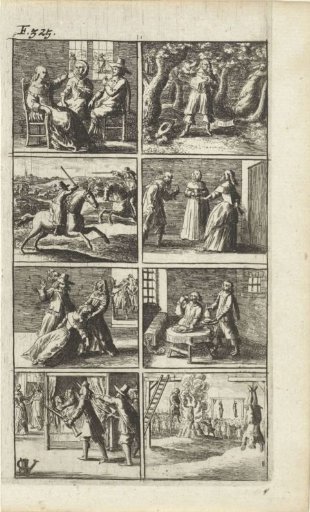 Narrative with depictions of murder and execution (F. 325.)