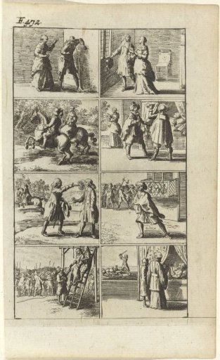 Story with scenes of murder and execution (F. 472.)