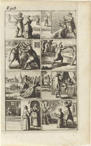 Story with scenes of murder and execution (F. 508.)