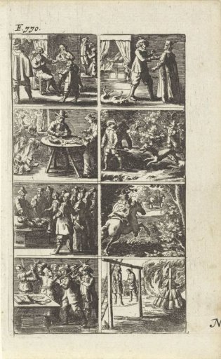 Story with scenes of murder and execution (F. 770.)