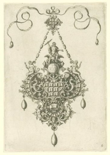 Pendant with Zeus on an eagle