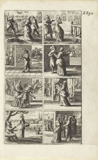 Story with scenes of murder and execution (F. 852.)