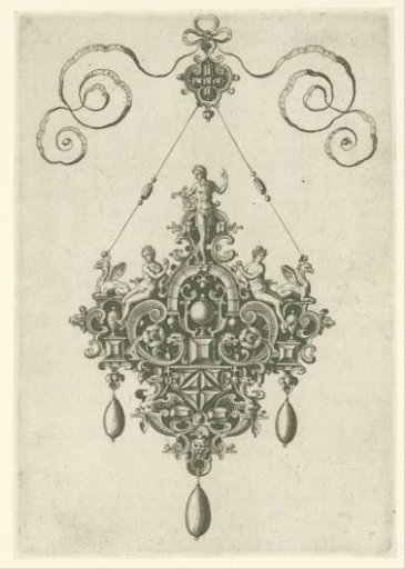 Pendant with Apollo holding his lyre