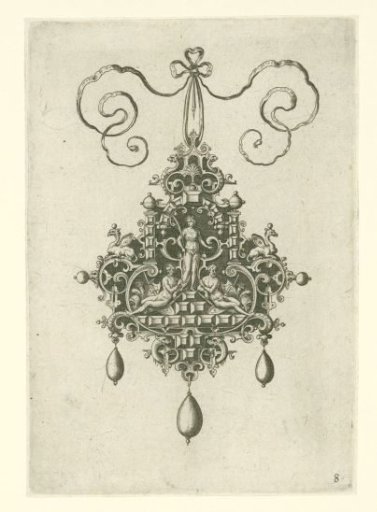 Pendant with the goddess of peace holding a palm branch