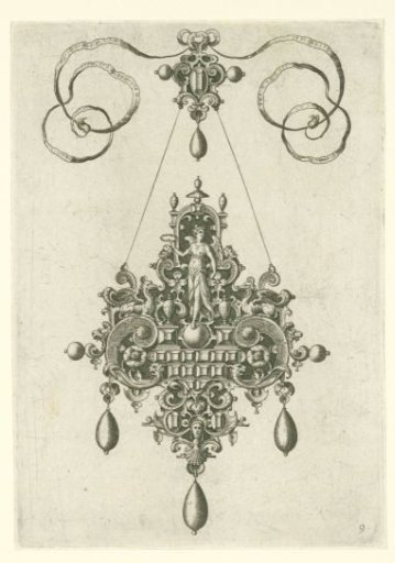 Pendant with Victoria holding a laurel wreath