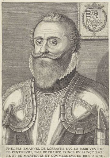 Portrait of Philippe Emmanuel de Lorraine, Duke of Mercoeur