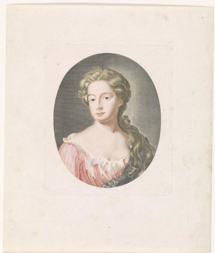 Portrait of a Woman with Long Hair