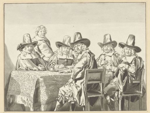 Regents of the orphanage in Haarlem