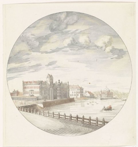 View of the Berlin City Palace from the river side