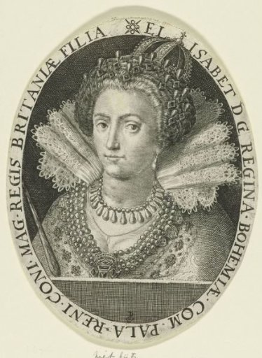 Bust portrait of Elizabeth Stuart, Queen of Bohemia