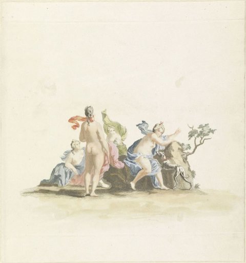 Diana and Her Nymphs