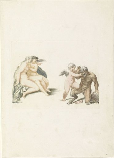 Amor Punishing a Satyr