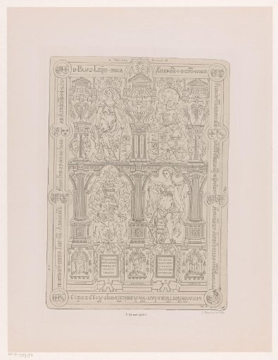 Grave slab of the Adrichem family