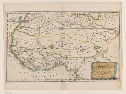 Map of Northwest Africa