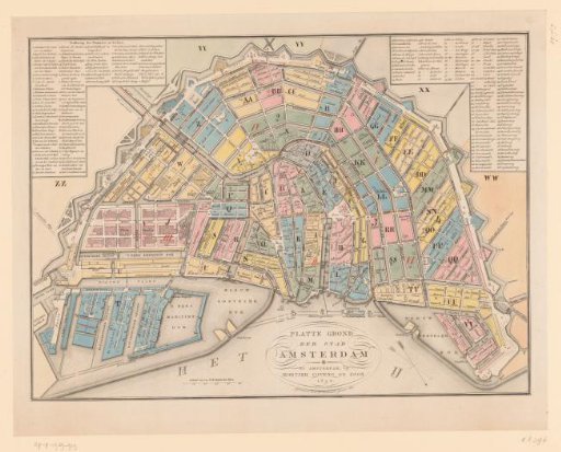 Plan of Amsterdam