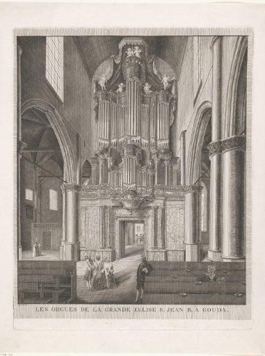 Organ of the St. John's Church in Gouda