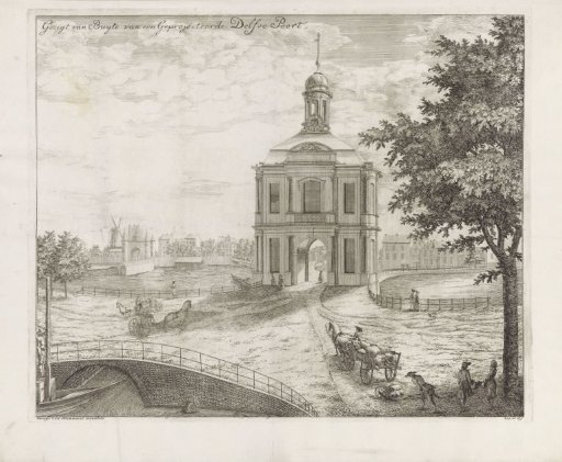Design for a new Delft Gate in Rotterdam
