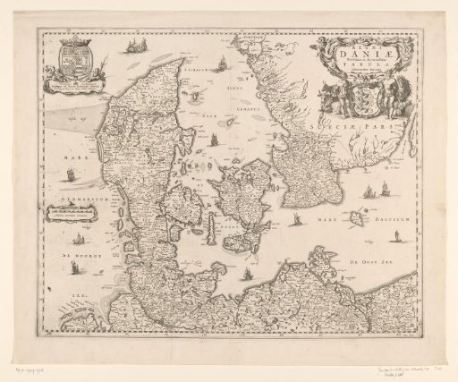 Map of Denmark