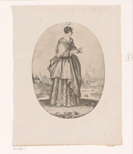 Lady Dressed in the Fashion of circa 1620