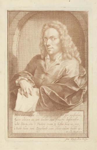 Portrait of Arnold Houbraken