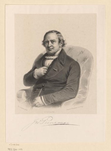 Portrait of Jan Willem Pieneman