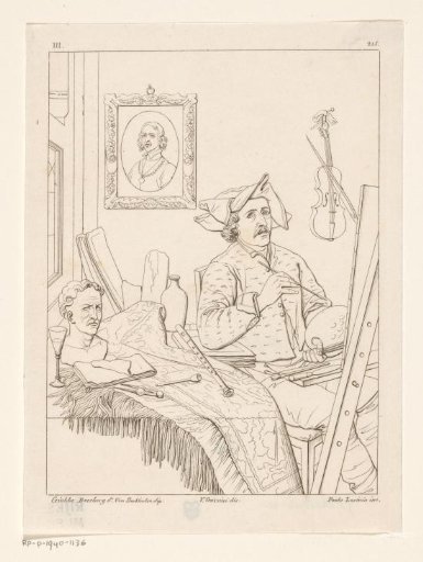 Portrait of the artist Job Adriaensz Berckheyde