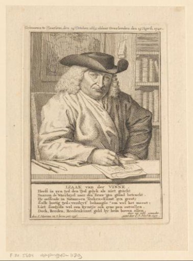 Portrait of Isaac Vincentsz. van der Vinne