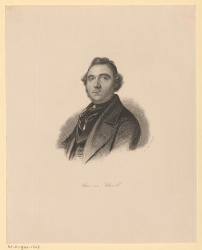 Portrait of Petrus van Schendel