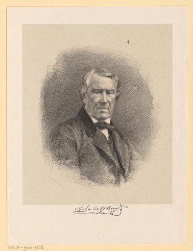 Portrait of Andreas Schelfhout
