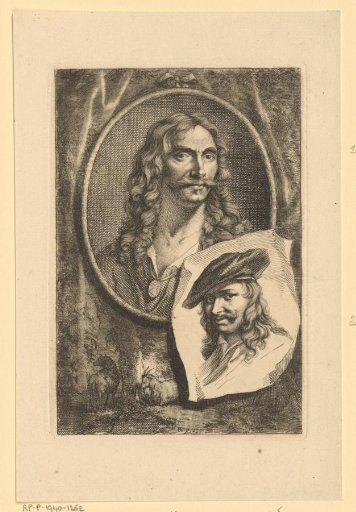 Portraits of Johann Heinrich Roos and Juriaan van Streek